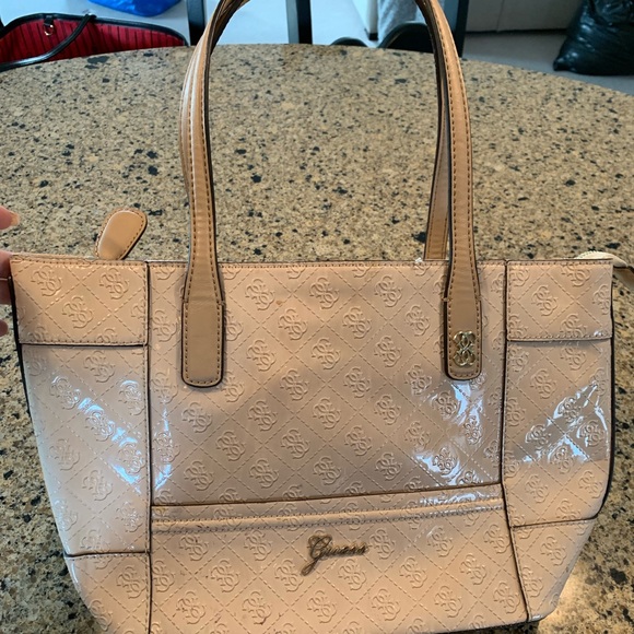 Guess Handbags - Guess Nude Purse Like New!